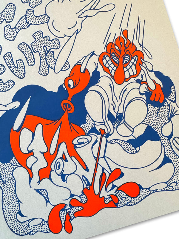KENO は にいた — Sérigraphie 2 Couleurs