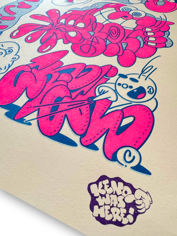 KENO — Triptych — Risographie